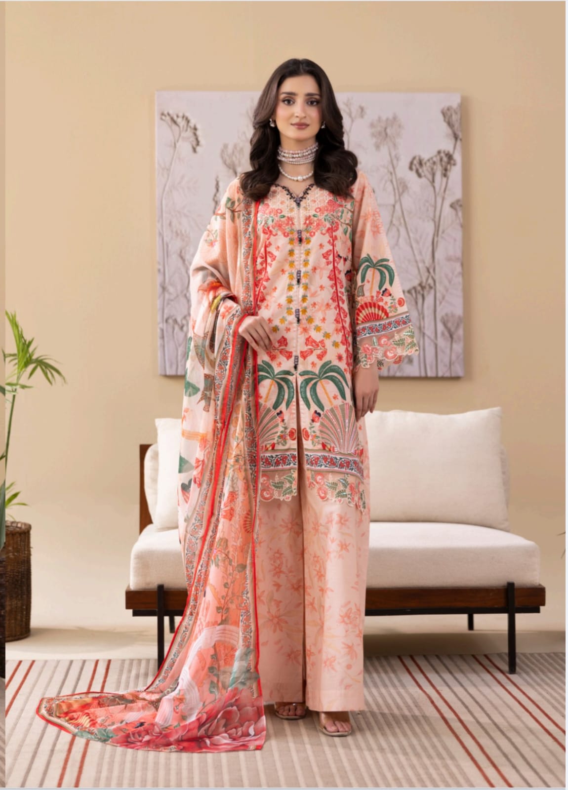 Zennat Embroidered Lawn Collection
