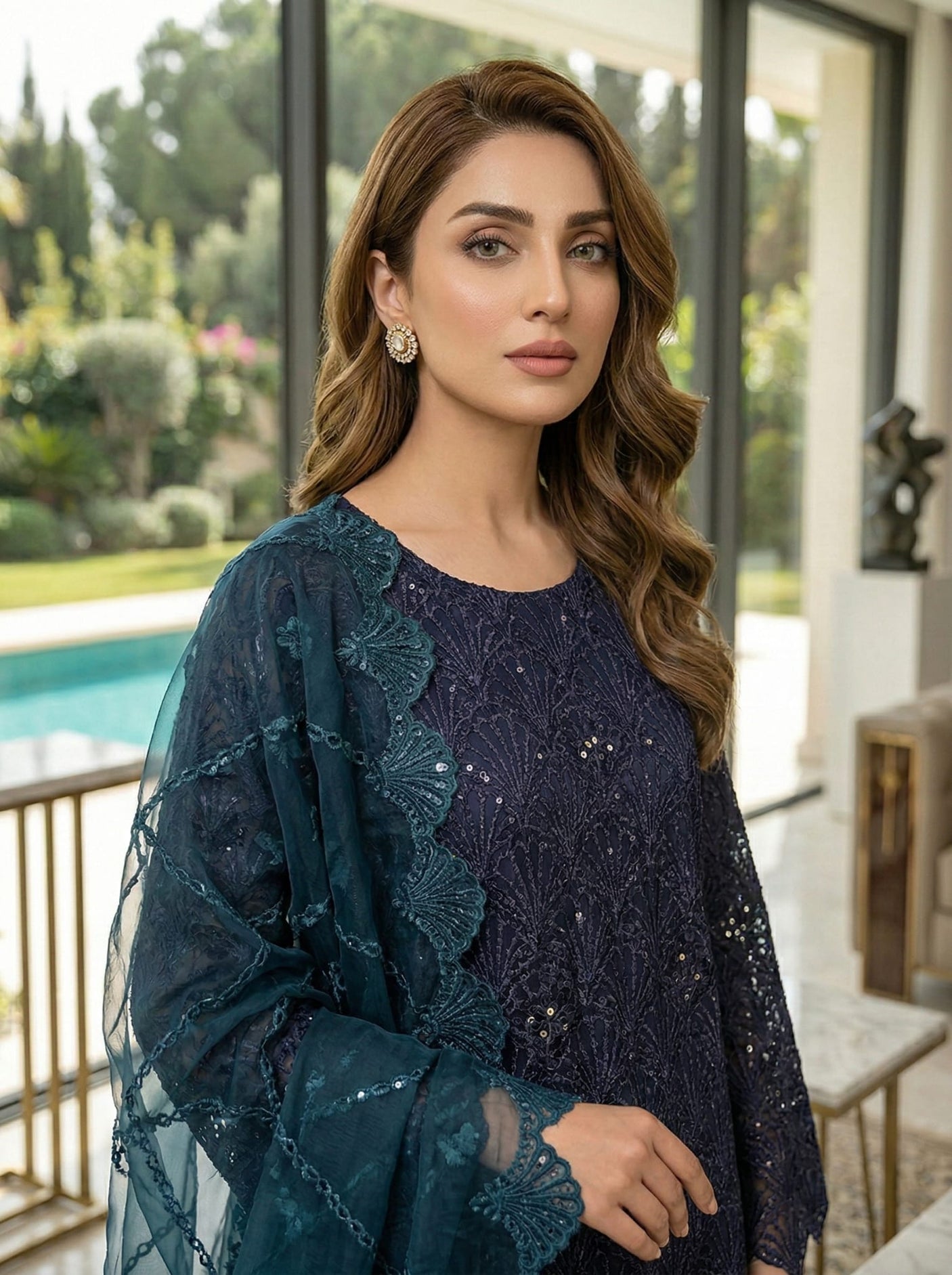 Tawwakal Embroidered Chiffon Collection
