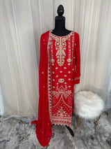 2pc Embroidered Kurti Collection Ready To Ship