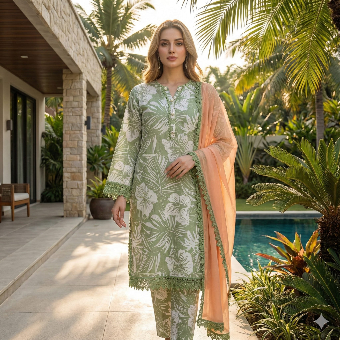 Adan Libas Capsule Voil Jacquard