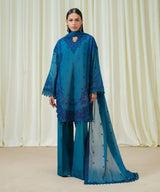 3Pc Embroidered Suit by Sapphire