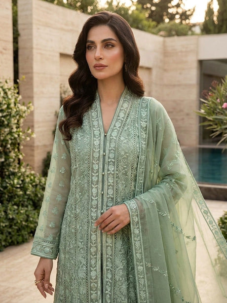Luxury Embroidered Party Wear