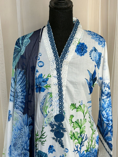 Luxury Embroidered Lawn Ready To Ship