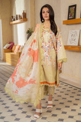 Charizma 3-PC Embroidered Lawn Suit