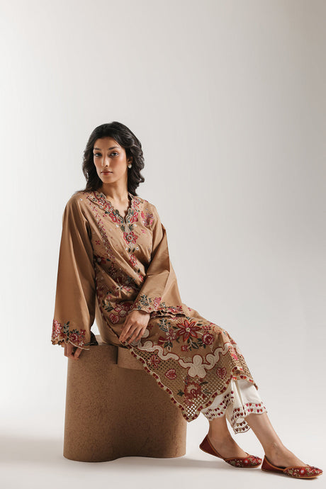 Ethnic Embroidered 2pc Suit