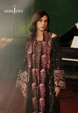 Asim Jofa Embroidered 3pc Suit