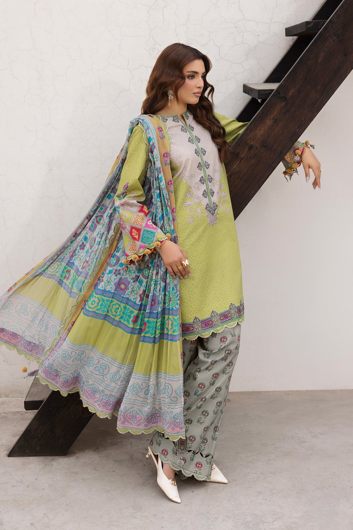 Andaaz By Charizma 3-PC Embroidered Lawn Collection