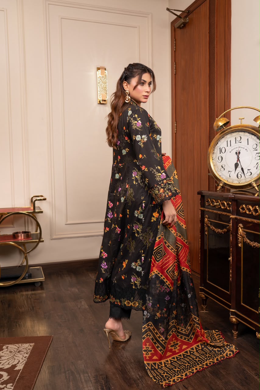 Munira Designers Embroidered Lawn
