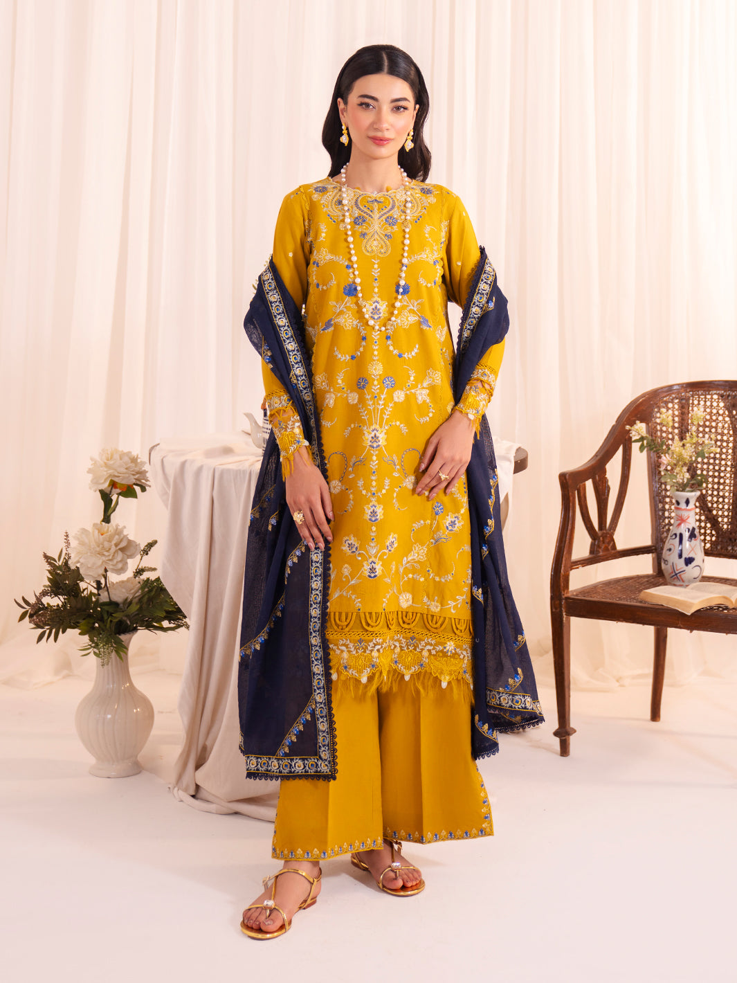 Celine by Faiza Faisal Embroidered Lawn Suits