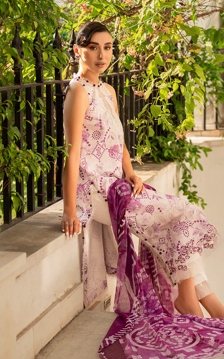 Asifa & Nabeel Premium Lawn  Suit