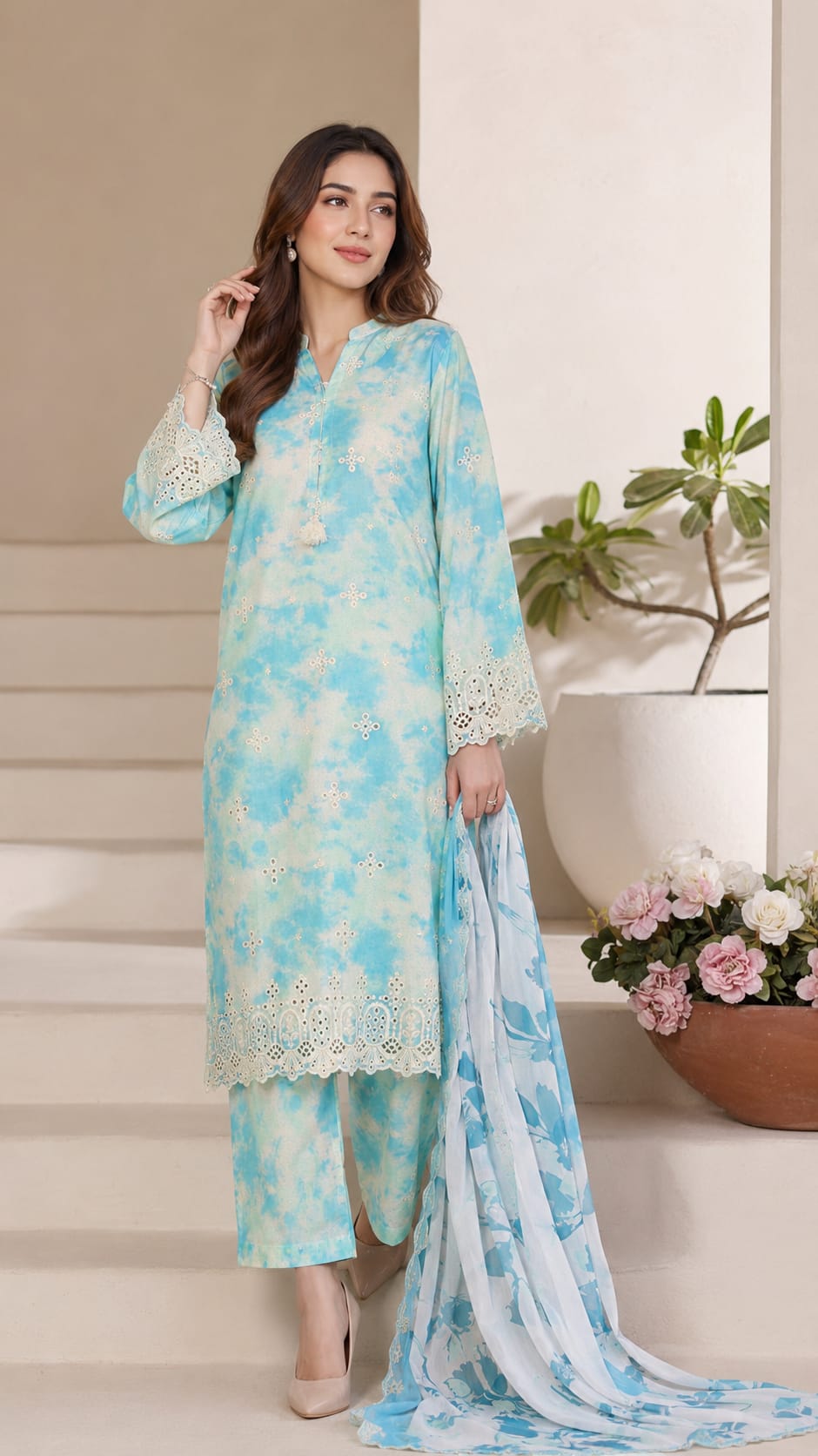 Sada Bahar Festive Embroidered Lawn