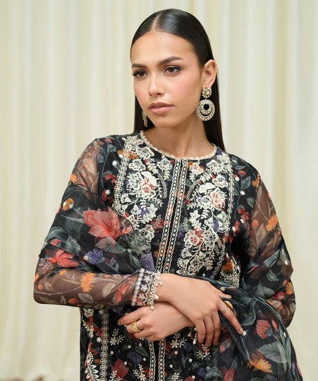 3Pc Embroidered Suit by Sapphire