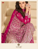 Indian Georgette Embroidered Palazzo Suit