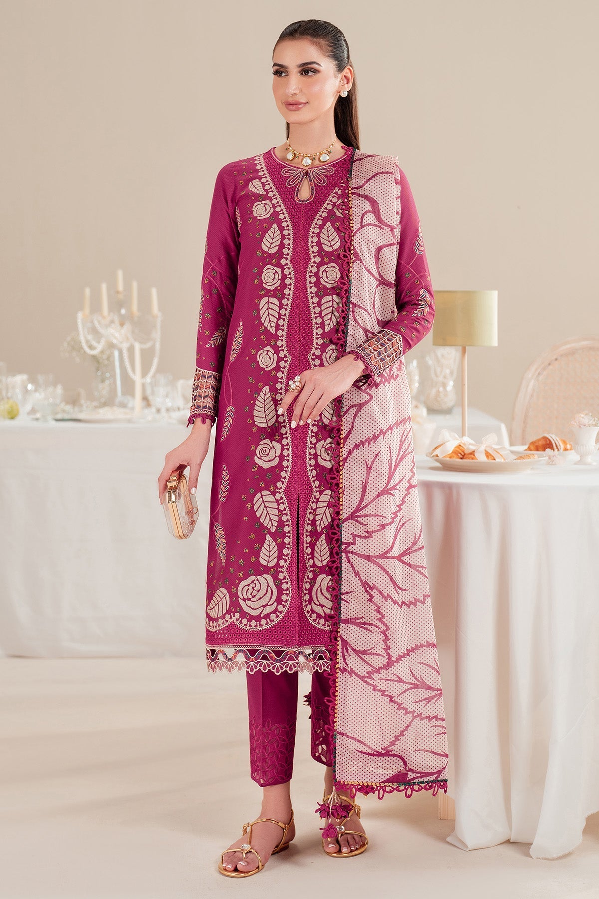 Iris Luxury Lawn By Jazmin