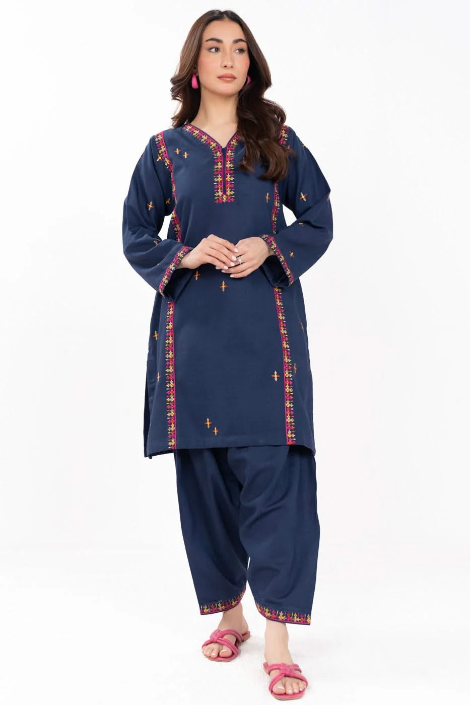 2 Piece Khaddar Suit by Alkaram Studio