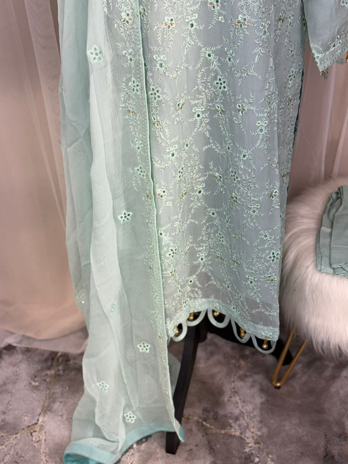 Pakistani Embroidered Party wear Ready To Ship