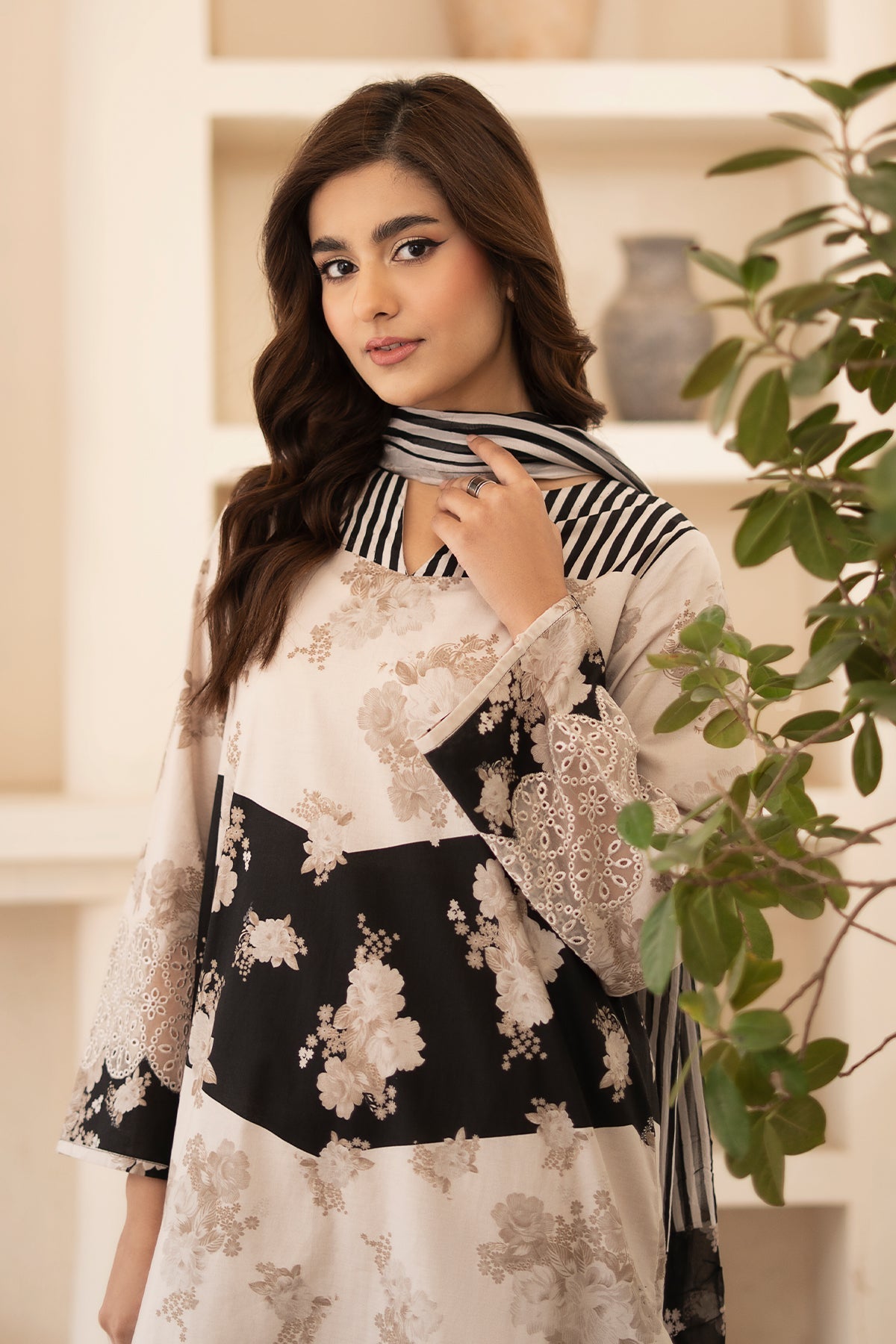 Charizma Luxury Embroidered Suit