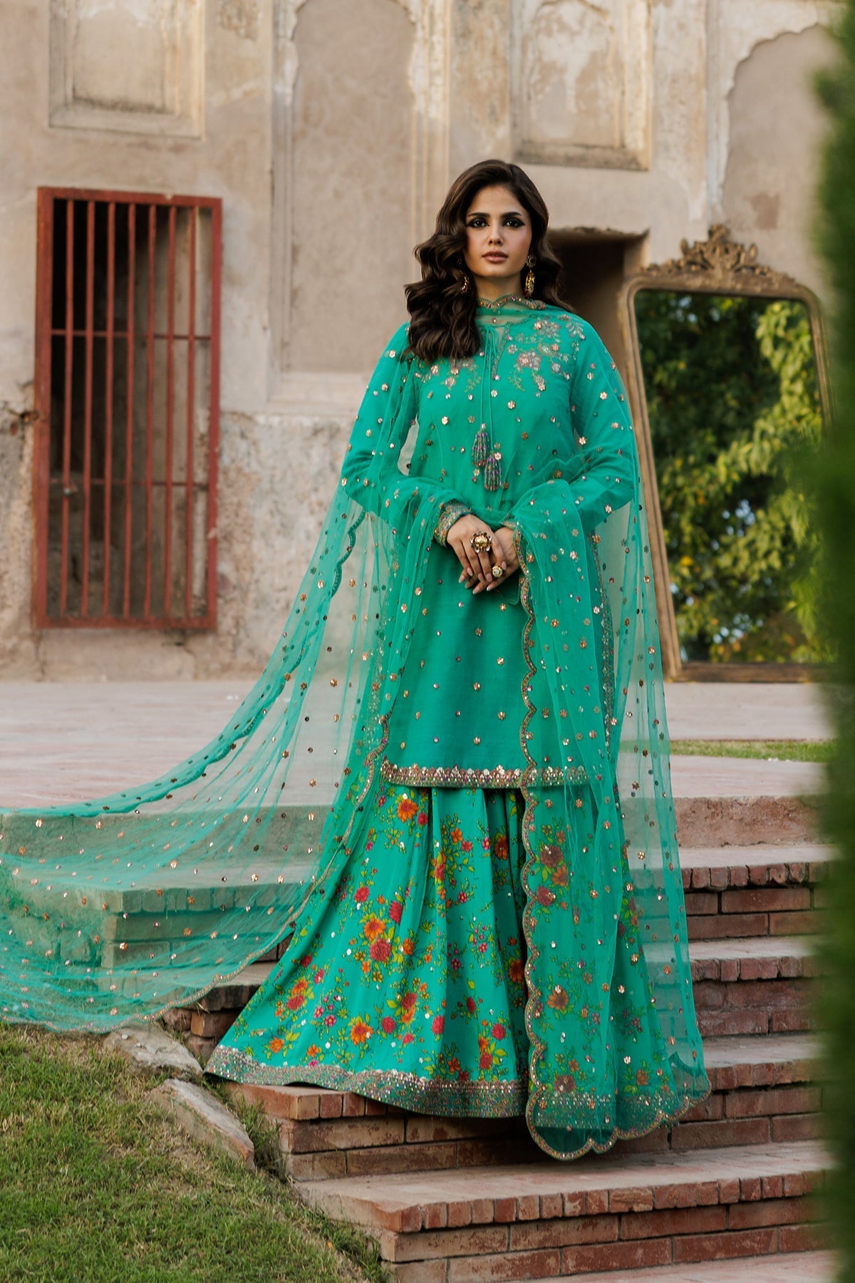 Charizma Luxury Embroidered Suit
