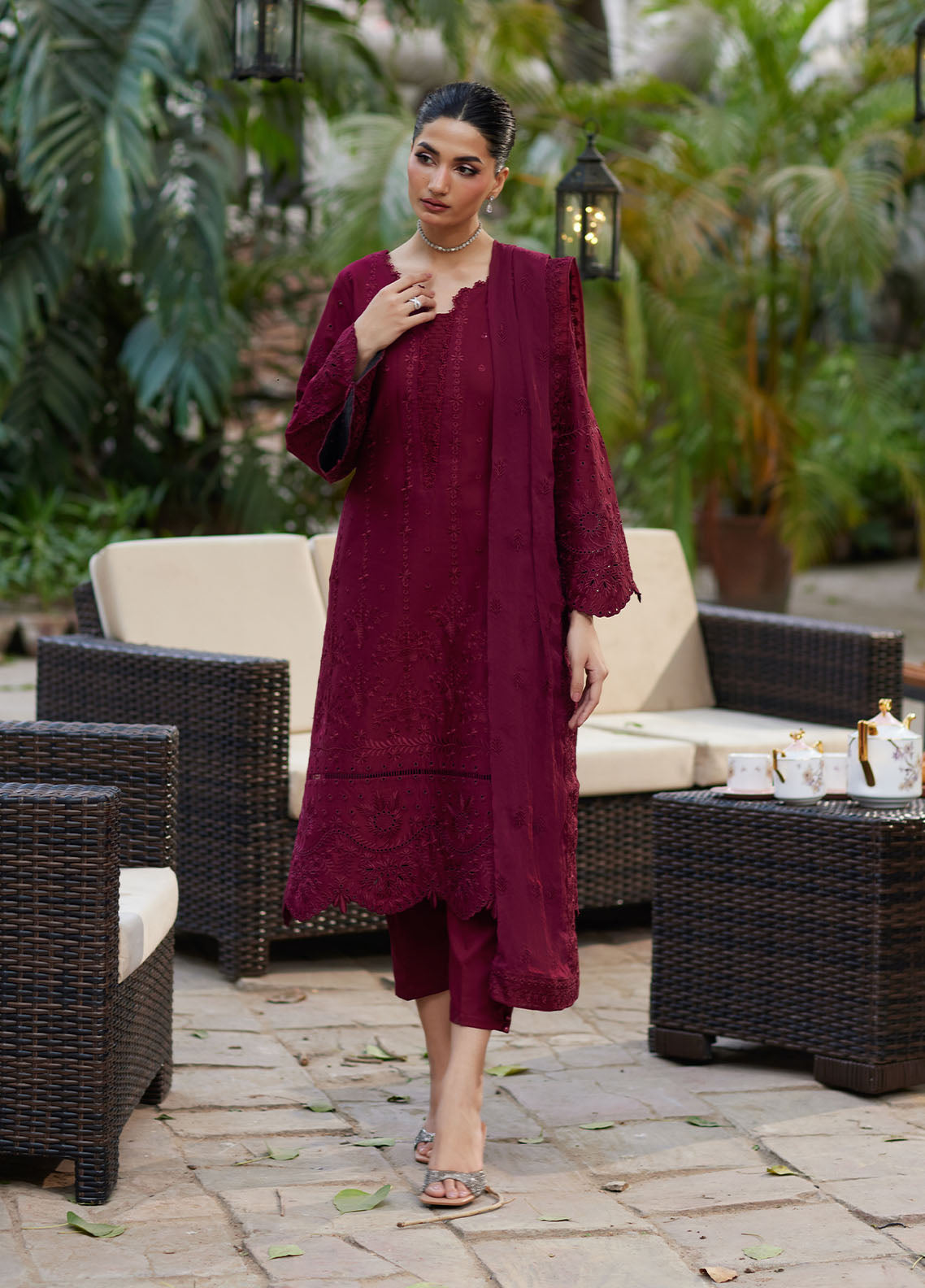 Lumiere Chikankaari Lawn By Gulaal