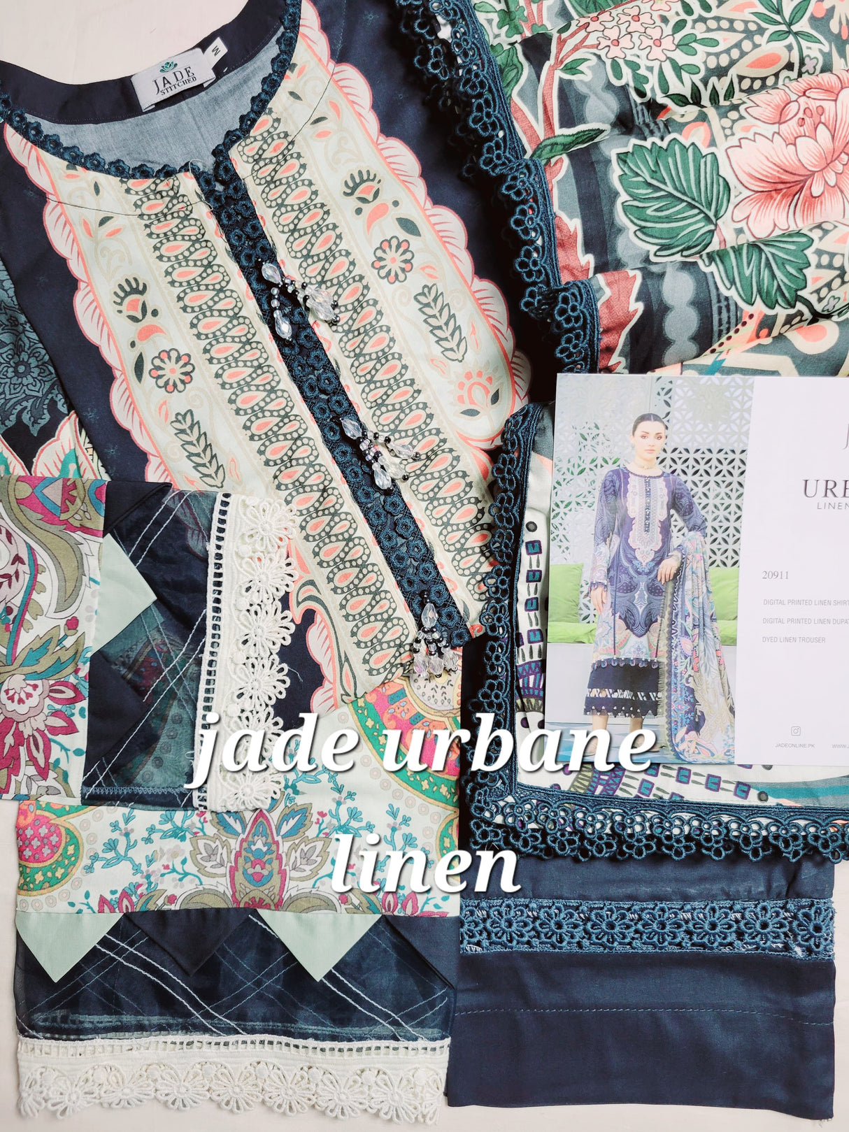 Jade Urbane Linen Collection