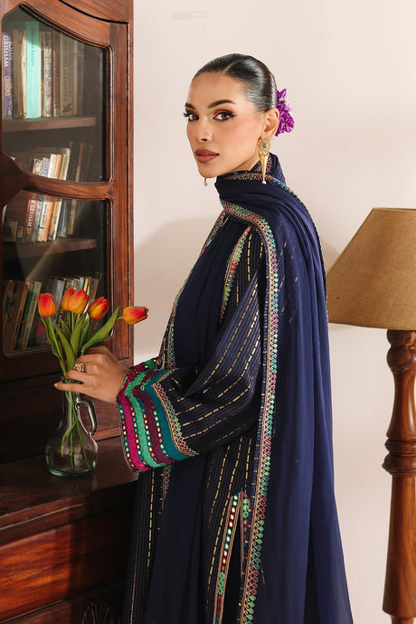 3-PC Embroidered Lawn Suit By Charizma