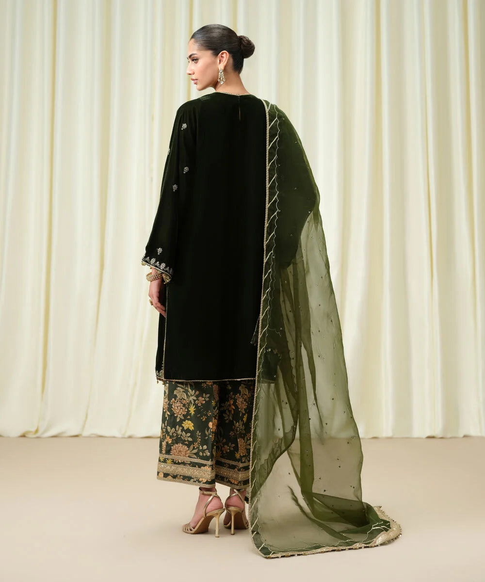 3Pc Embroidered Suit by Sapphire