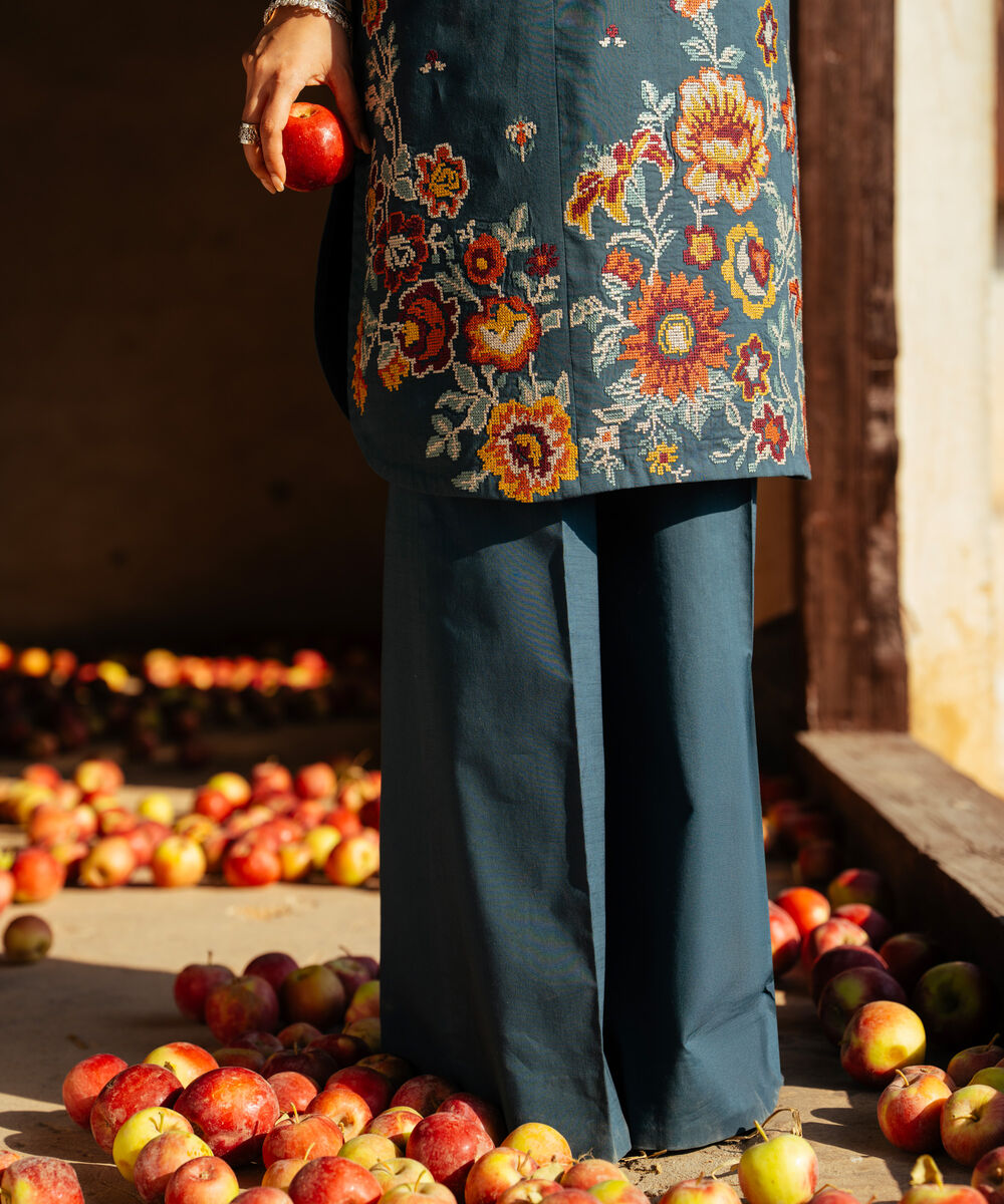 Sapphire Embroidered Luxury Collection