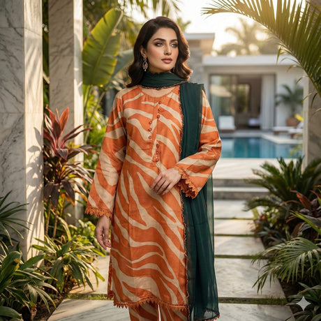 Adan Libas Capsule Voil Jacquard