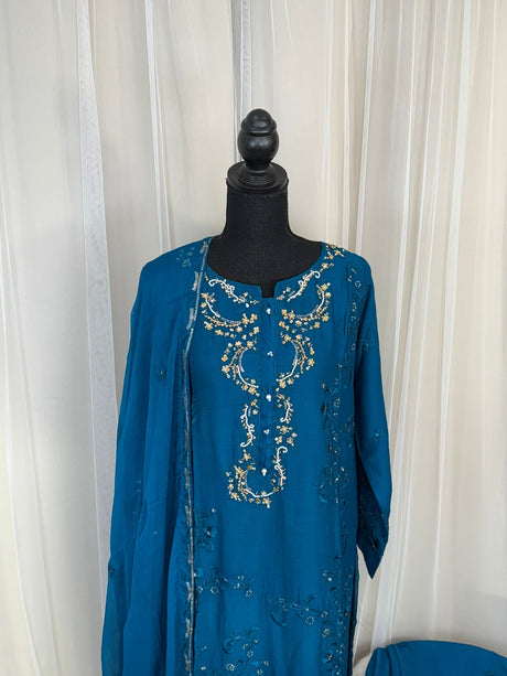 Luxury Embroidered Party wear Ready To Ship