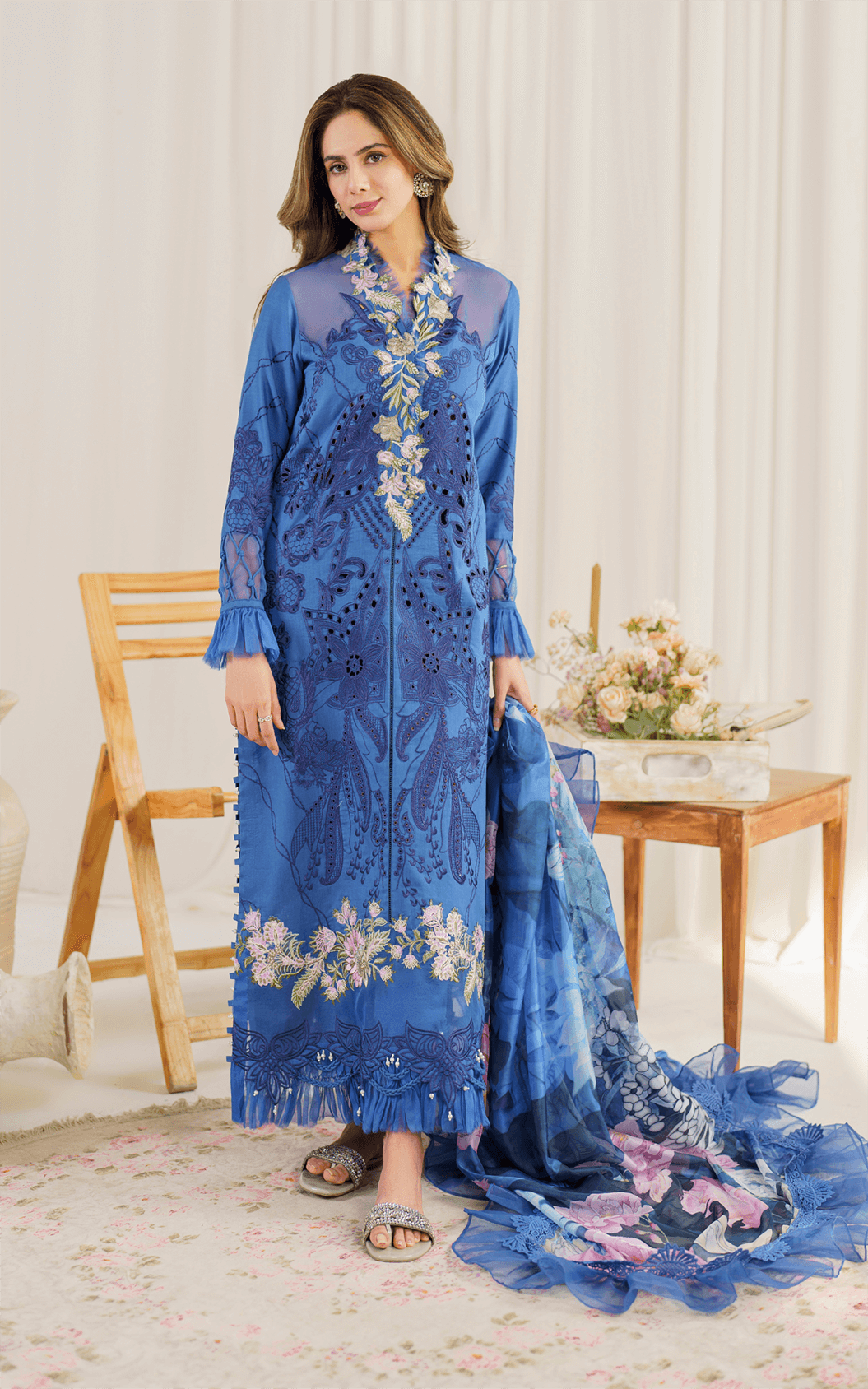 Pretty in Pink by Asifa & Nabeel Premium Lawn