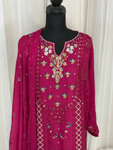 2pc Embroidered Kurti Collection Ready To Ship