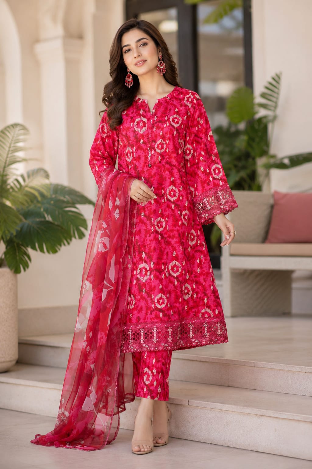 Sada Bahar Festive Embroidered Lawn