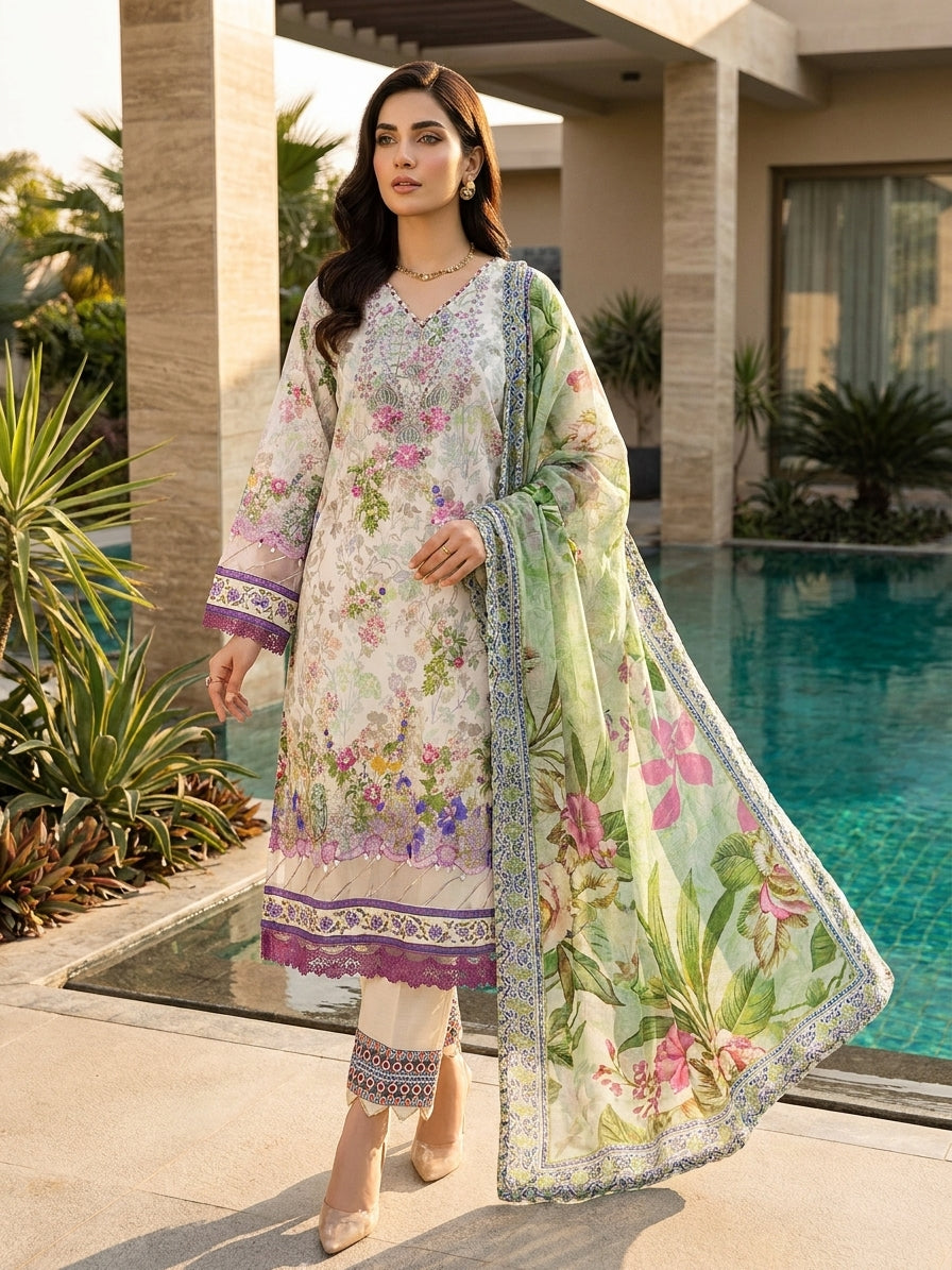 Gulljee Luxury Lawn Vol-3