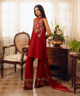 Sapphire 3Pc Embroidered Lawn Suit