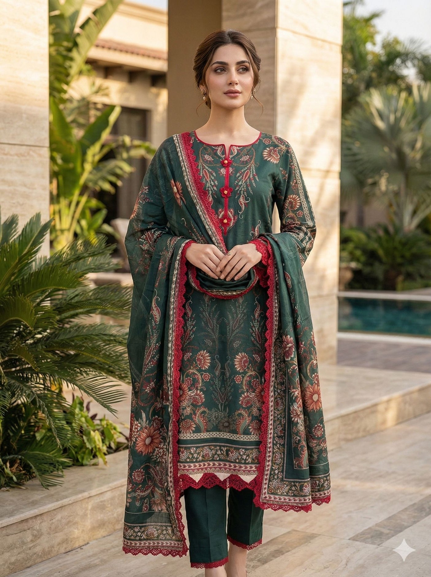 Firdous by Resham Luxury Lawn Collection
