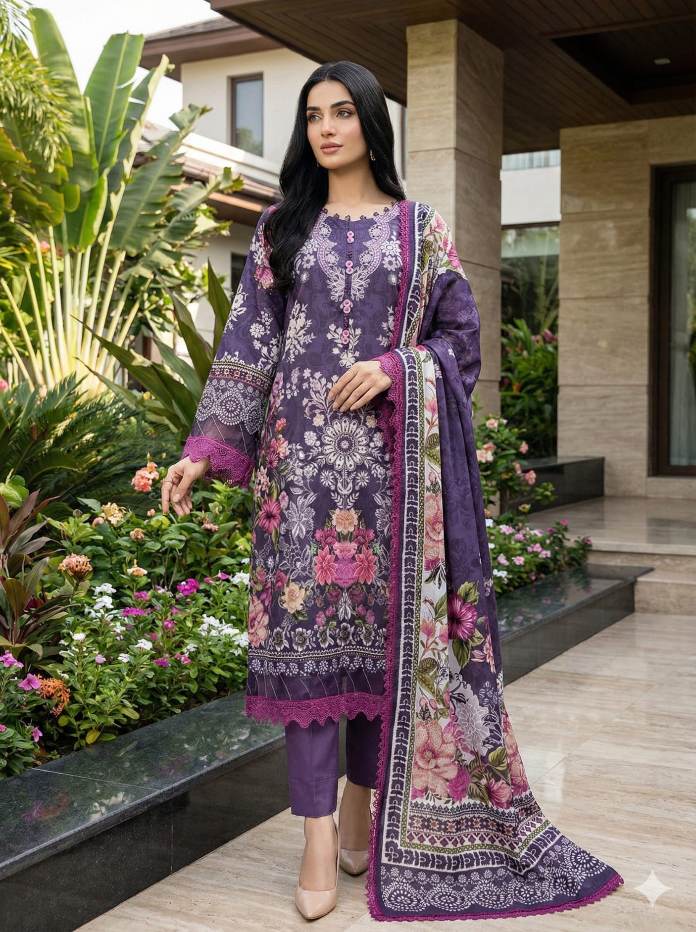 Tasbeeha Winter Embroidered Khaddar Vol-2