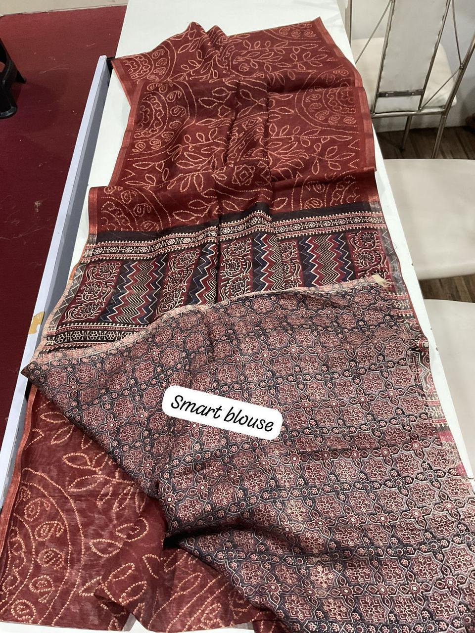 Exclusive Gicha Cotton Saree