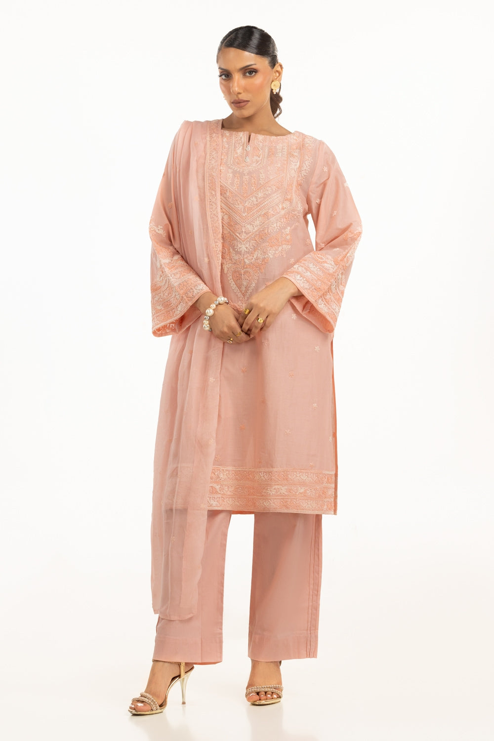 Gul Ahmed Embroidered Suit