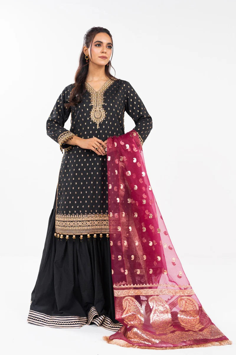 3 Piece Embroidered Suit  by Alkaram Studio