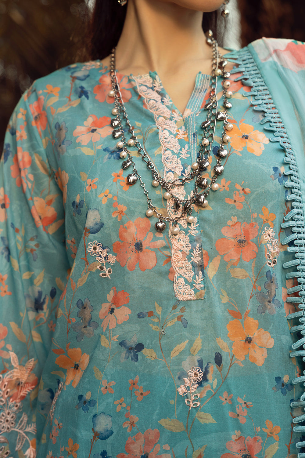 Lakhany 3pc Embroidered Suit