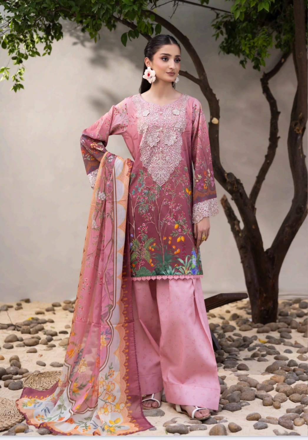 Zennat Embroidered Lawn Collection