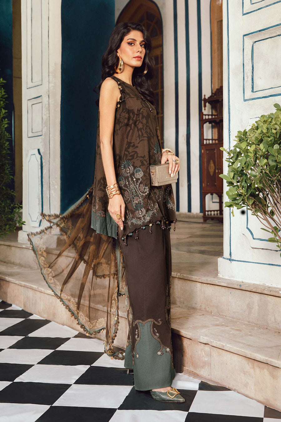 Maria B Mprints Embroidered Lawn Collection