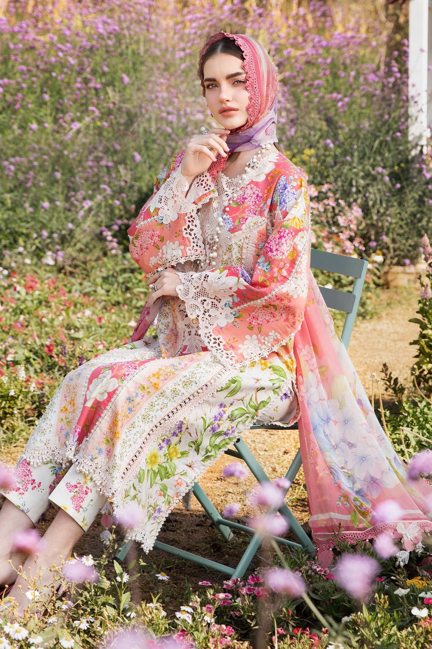 Maria B Embroidered Suit Collection