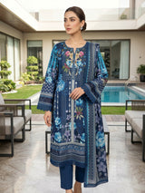 Firdous Luxury Embroidered Lawn 1