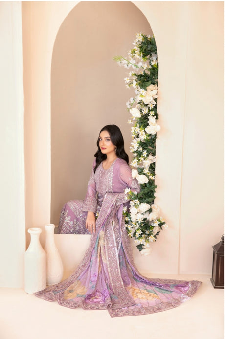 Sunehri Chiffon By Tawakkal