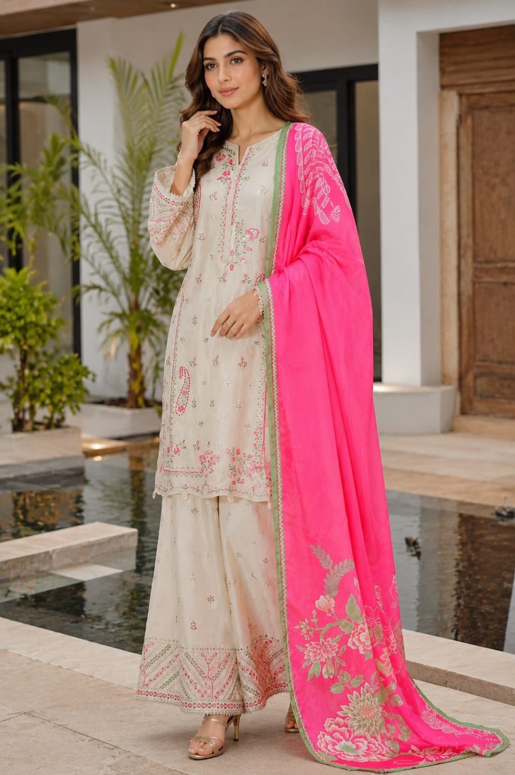Bin Saeed Luxury Embroidered Lawn