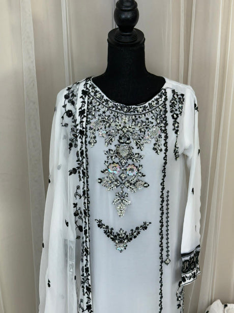 Luxury Embroidered Party wear Ready To Ship