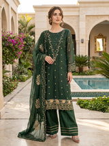 Cross Stitch Chiffon Embroidered Collection