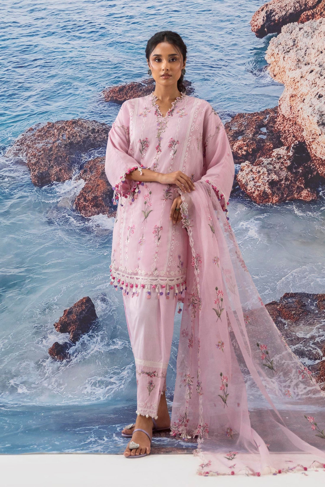 Sana Safinaz Premium Embroidered Suit