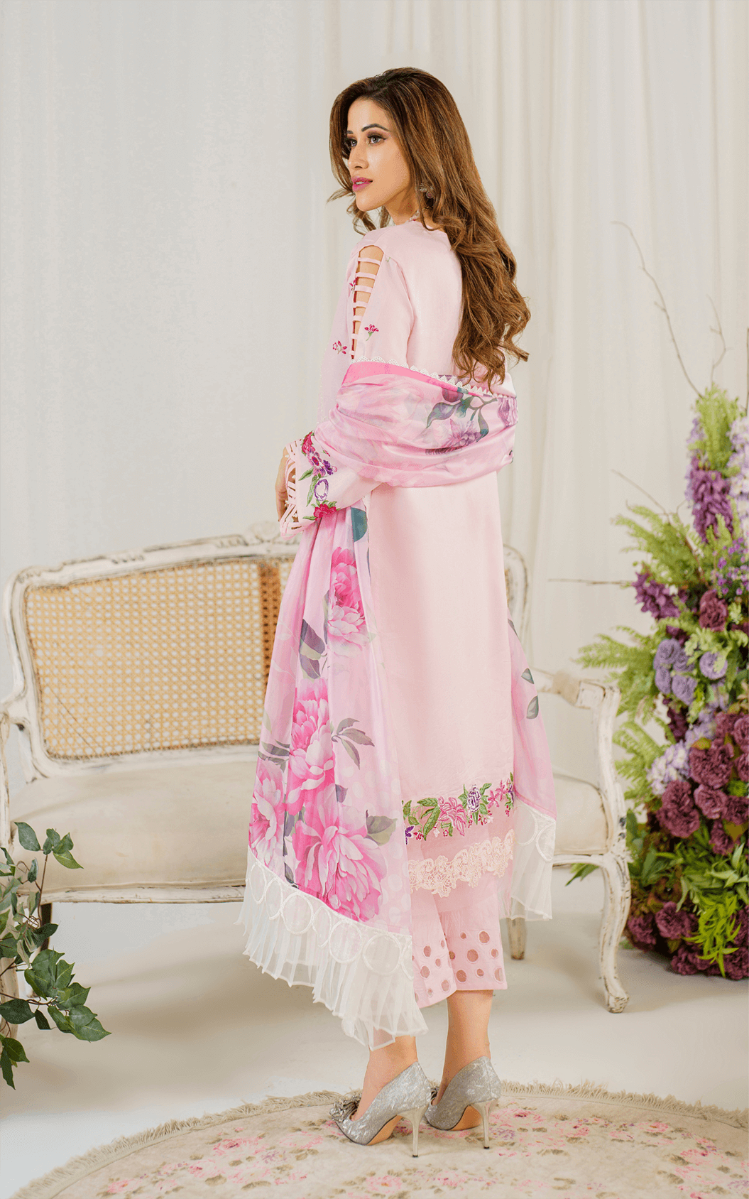 Pretty in Pink by Asifa & Nabeel Premium Lawn